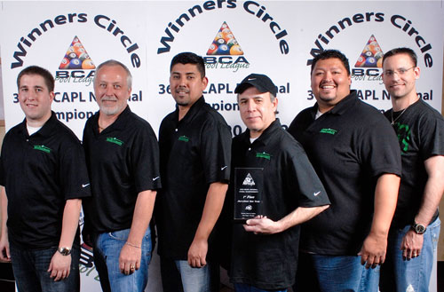 'Team McDermott' Wins 2012 BCAPL National Championship 'Team McDermott': (left to right) Kyle Boers, Ron Crom, Ricardo ‘Rico’ Torres, Victor Martinez, Richard Rocha and McDermott representative Jayme Cernicka.