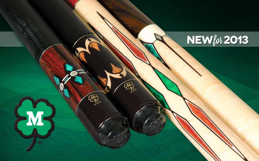 New Pool Cues for 2013