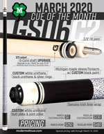GS06C2 March 2020 Cue of the Month flyer
