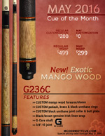 May Cue of the Month