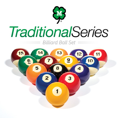 Traditional Series Billiard Ball Set by McDermott