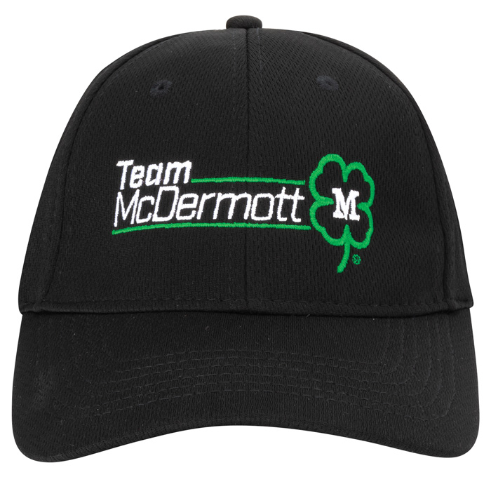 Black Team McDermott Hat