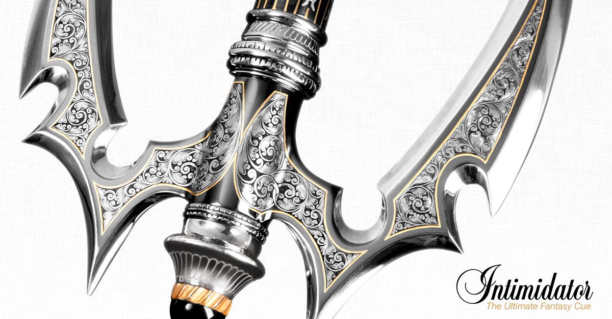 Most Expensive Pool Cue in the World Intimidator Masterpiece