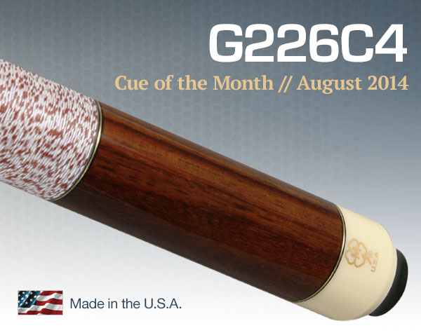 Free Pool Cue of the Month Giveaway