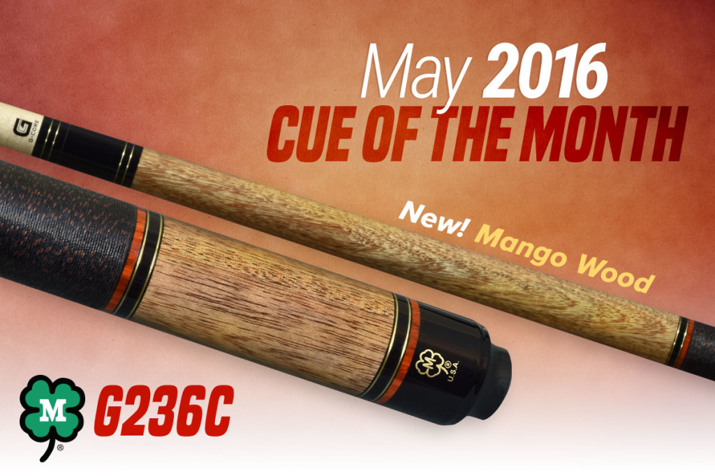 May 2016 Cue of the Month