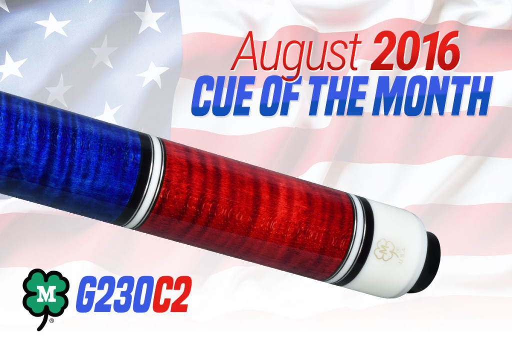 G230C2 // August 2016 Cue of the Month