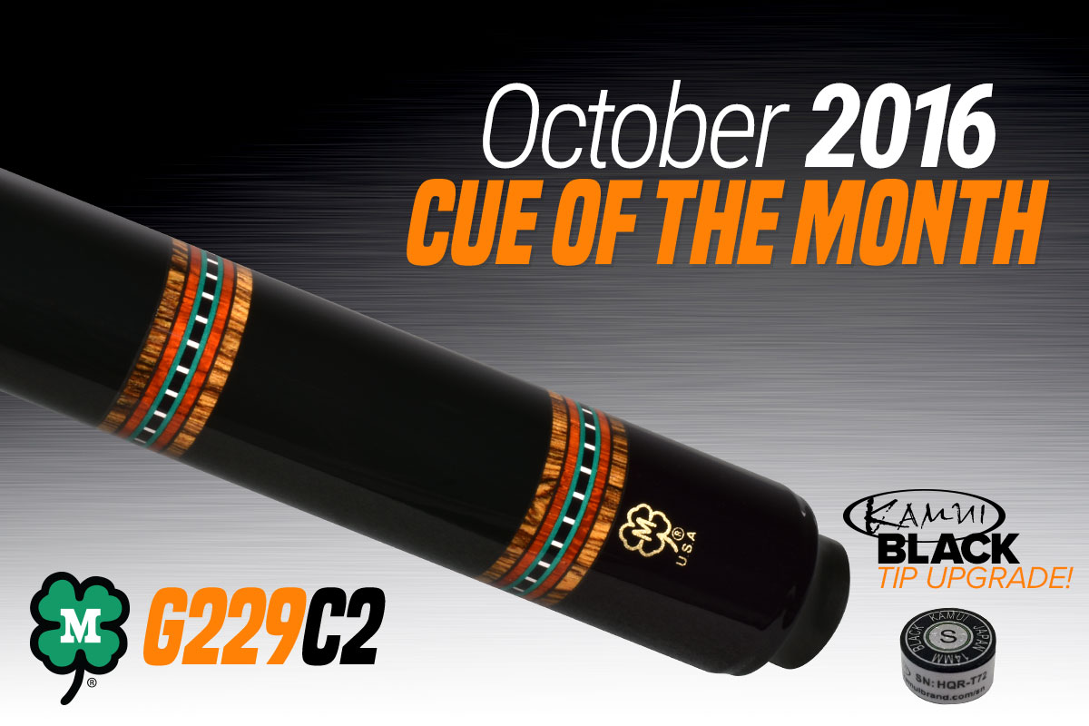 G229C2 // October 2016 Cue of the Month