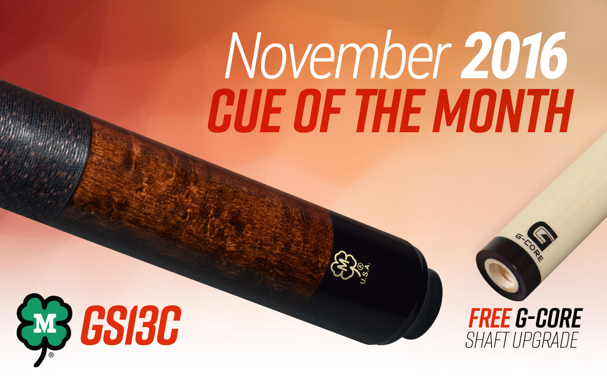GS13C - November 2016 Cue of the Month