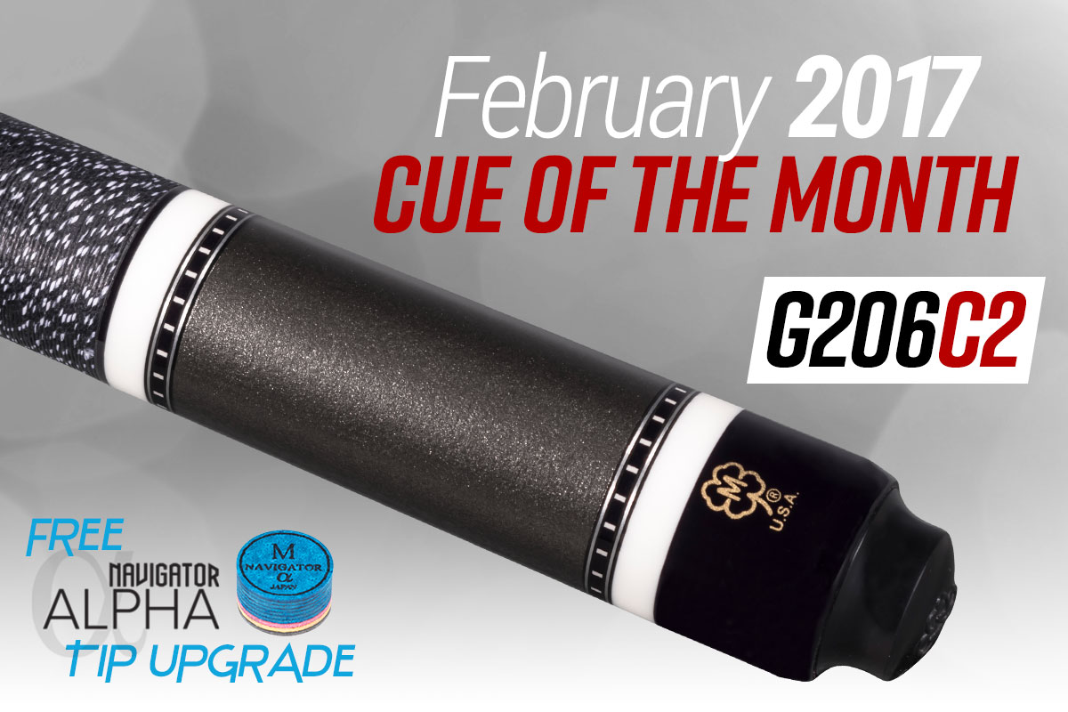 G206C2 // February 2017 Cue of the Month