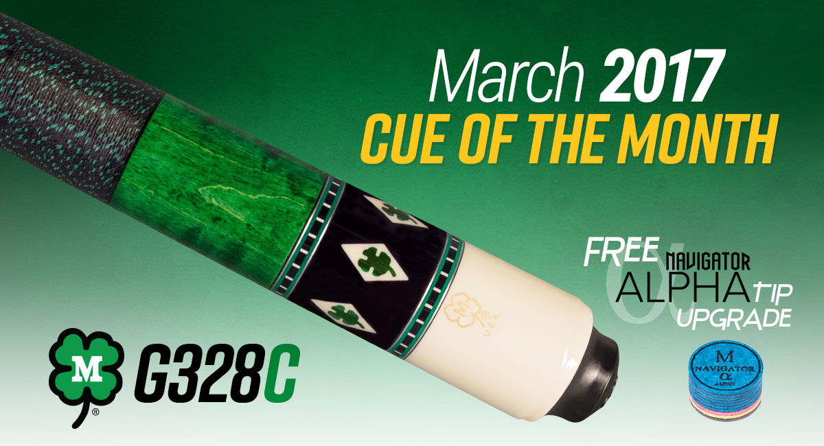 G308C // March 2017 Cue of the Month