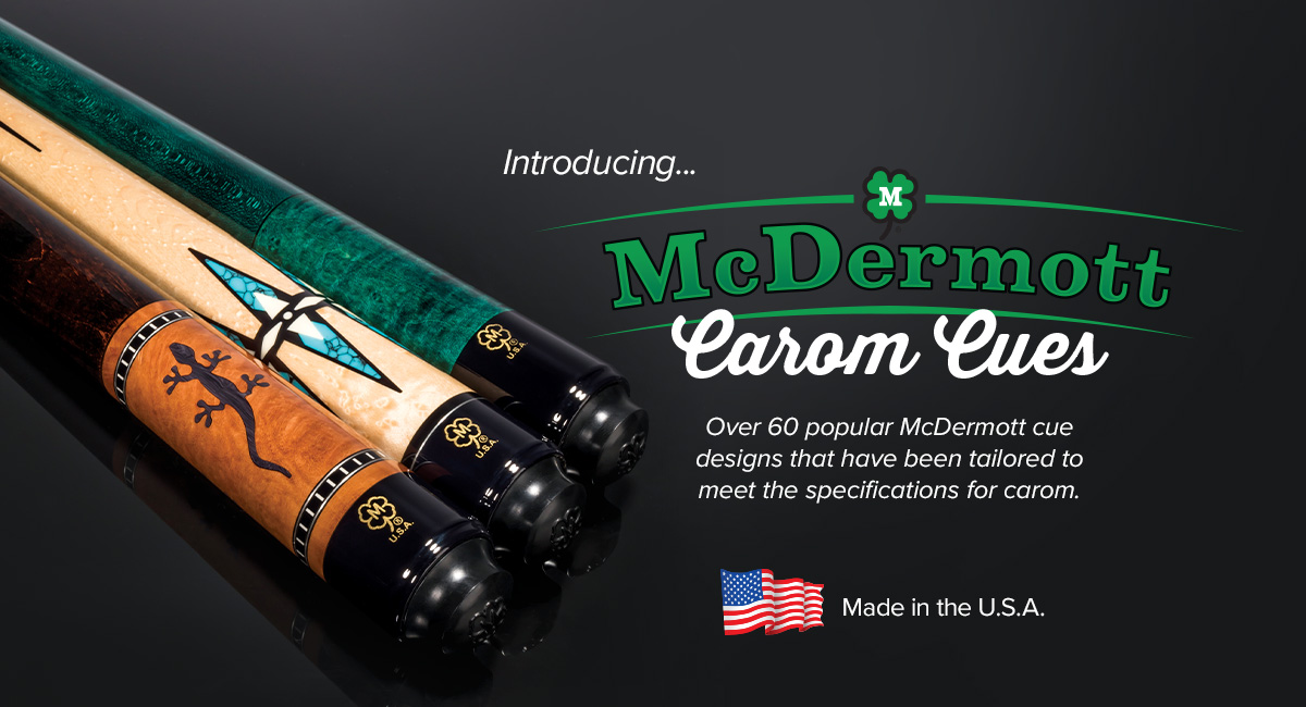 McDermott Carom Cues