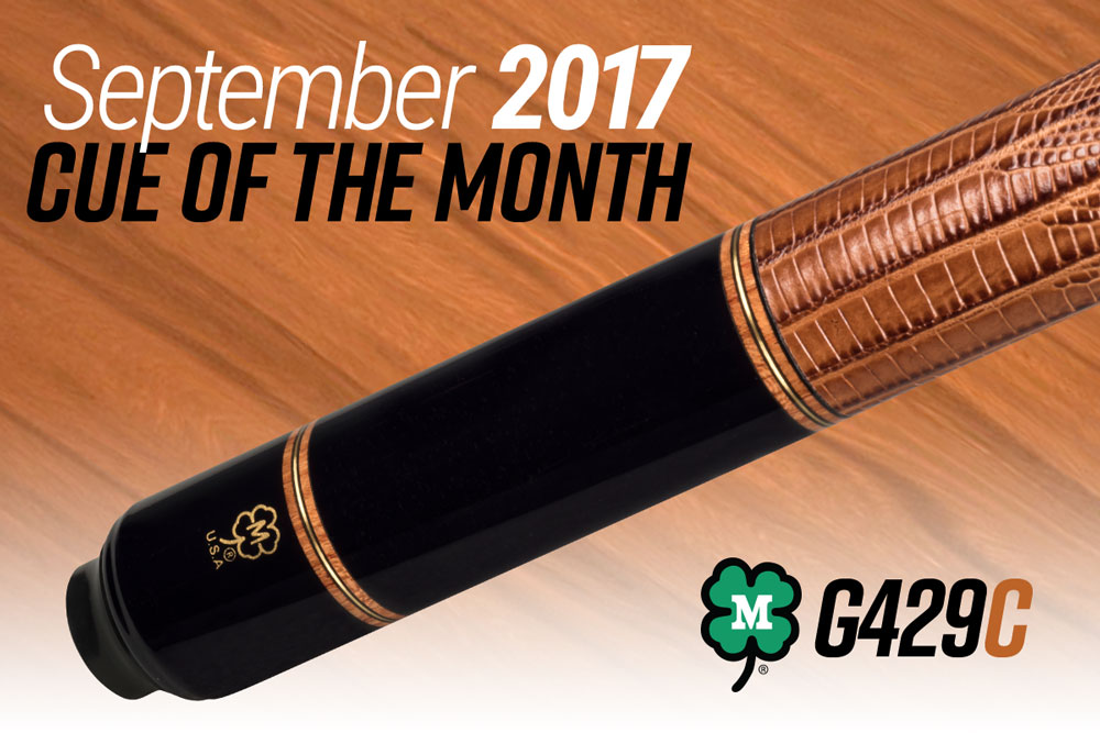 G429C // September 2017 Cue of the Month
