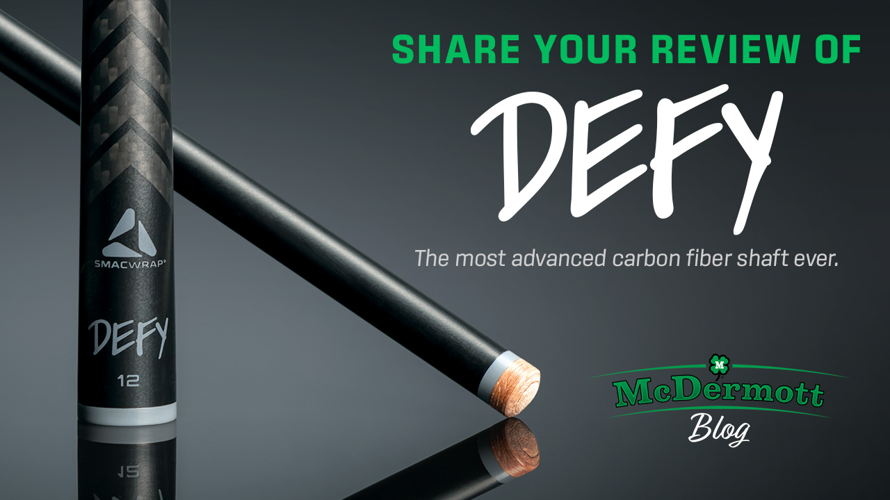 Defy Carbon Fiber Shaft Reviews - McDermott Cue Blog