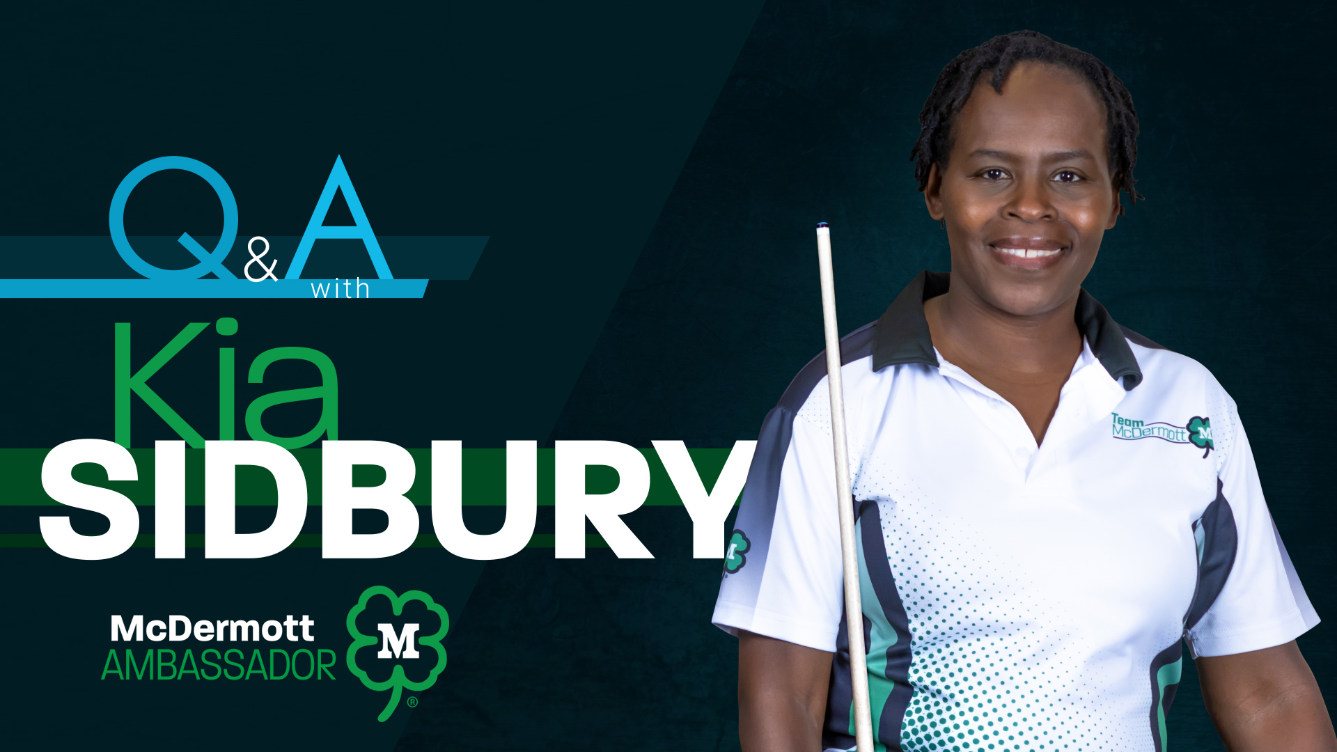 Kia Sidbury Q&A