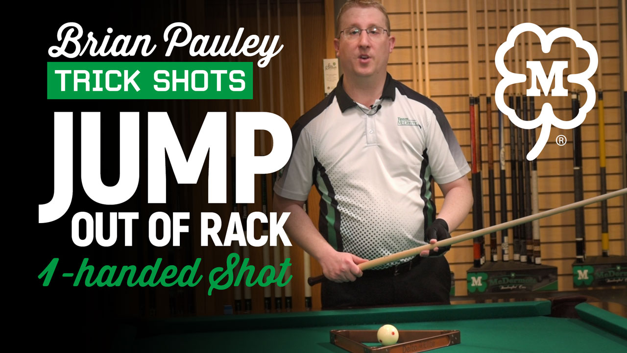Jump out of rack 1 handed