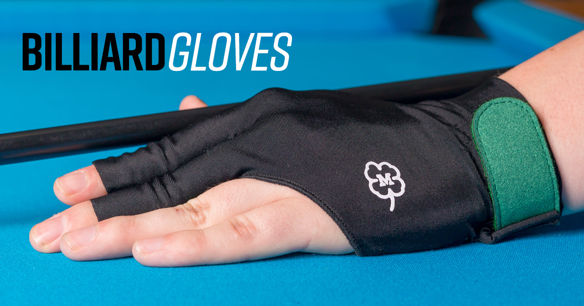 Guanto Da Biliardo McDermott, Mano Destra, Taglia XL. Modello 75-GLOVE-RH-XL, Professionale.