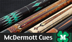 McDermott Best-Quality Pool Cues