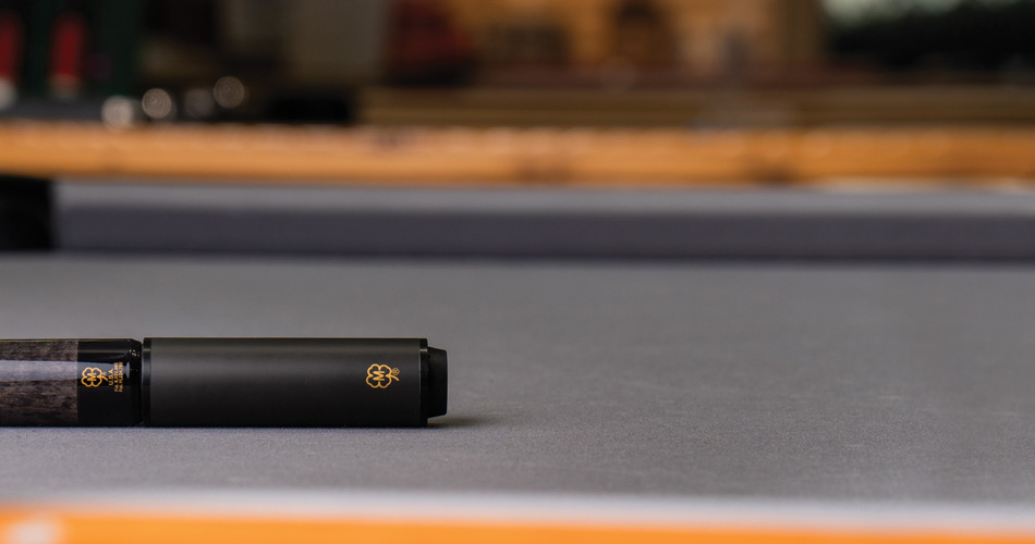 4-inch Engage carbon fiber extension attached to a McDermott cue