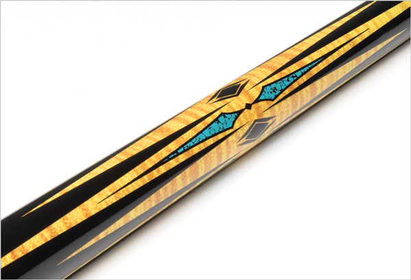 McDermott Lucky L33 58" Pool Cue – Irish Linen Wrap + FREE Case – 13mm Tip