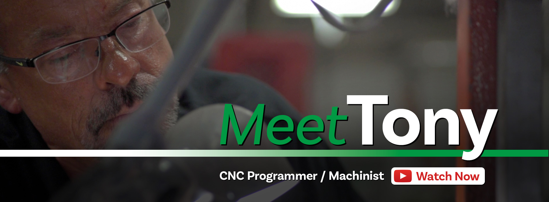 Video: Meet Tony: CNC Programmer / Machinist