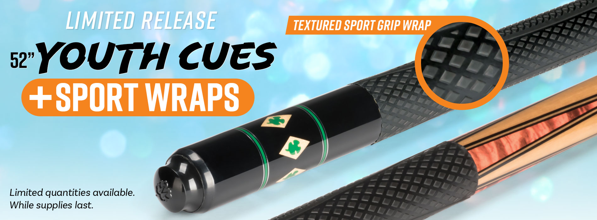 Limited Run: Youth Cues + Sport Wraps